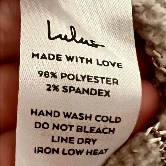 Lulu's Weekend Ready Chenille Ribbed Sweater - Small - Picture 10 of 10